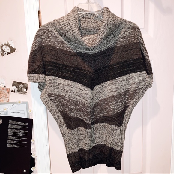 Vintage Striped Marled Oversized Sweater - Picture 1 of 4